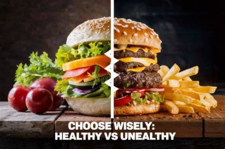 Are burgers unhealthy?