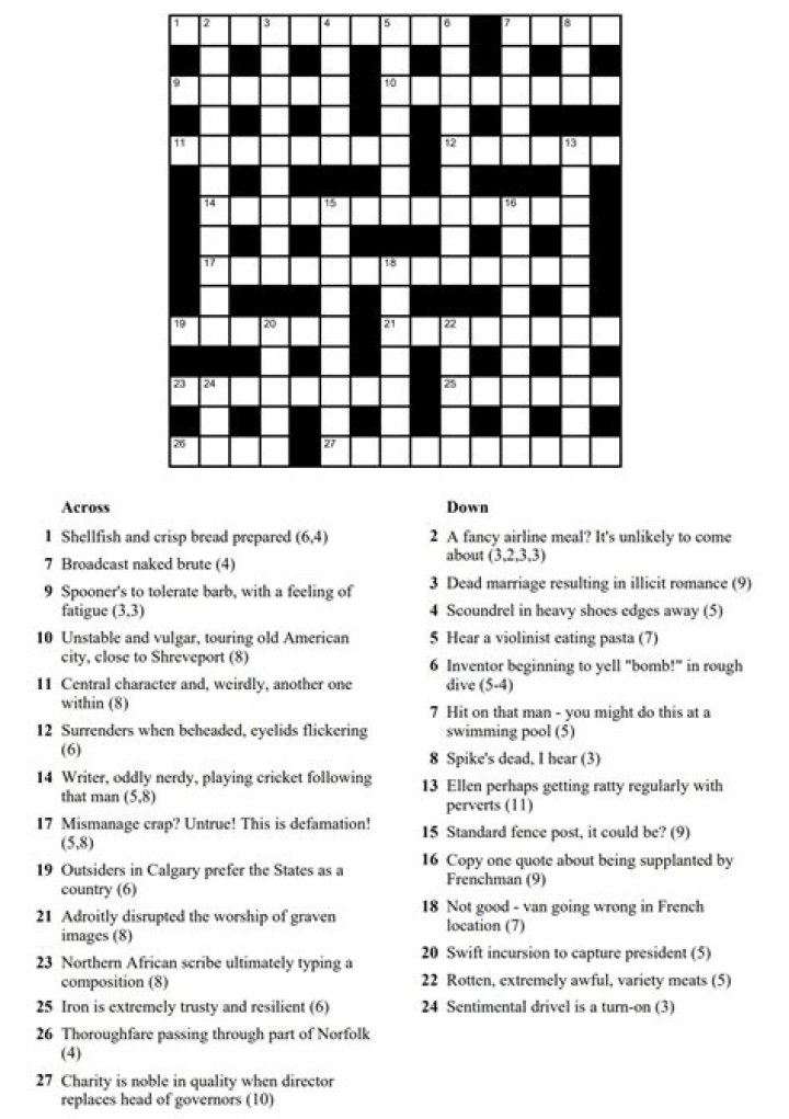 Are cryptic crosswords good for the brain?
