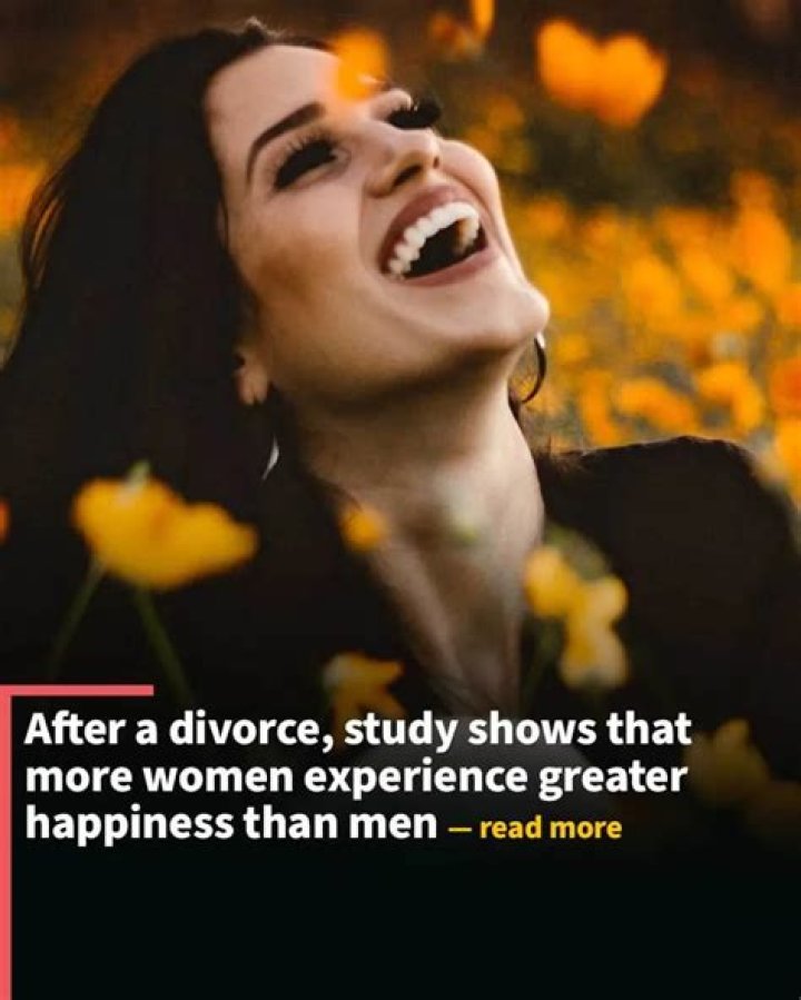 Are men usually happier after divorce?
