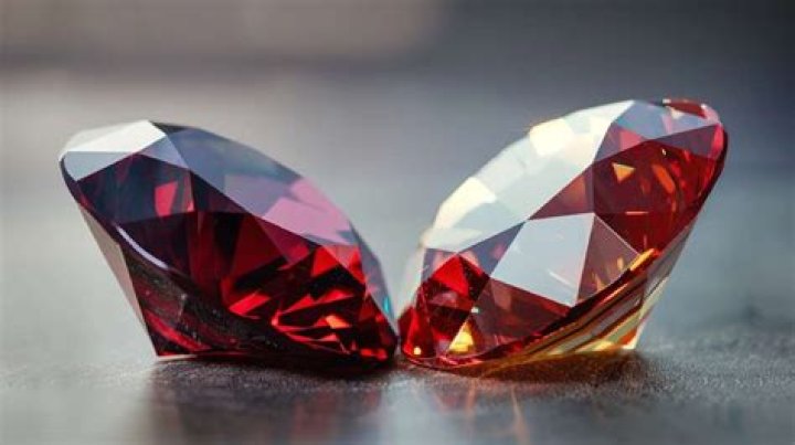 Are red diamonds rubies?