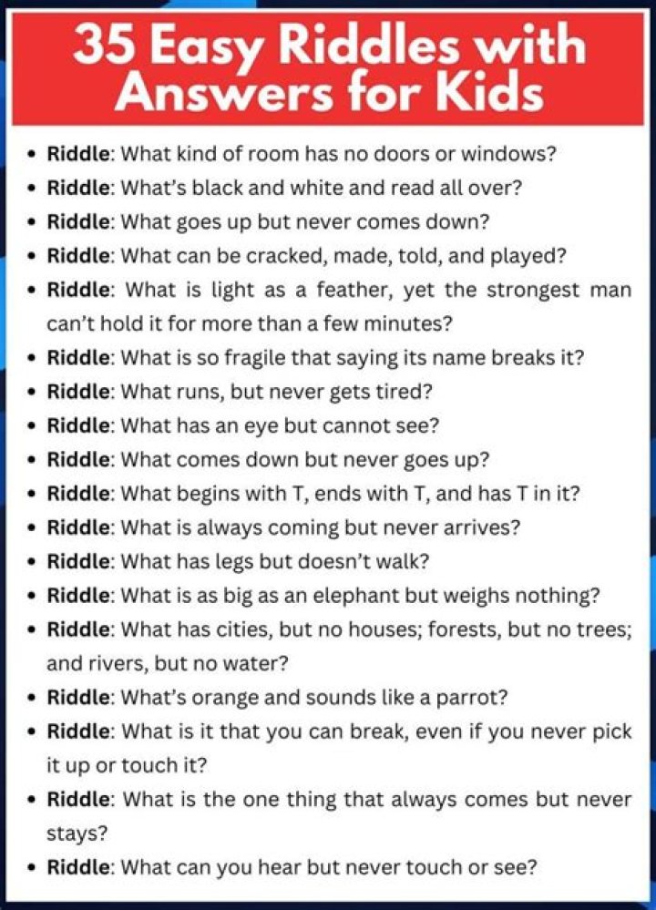 Are there any riddles that are easy to solve?