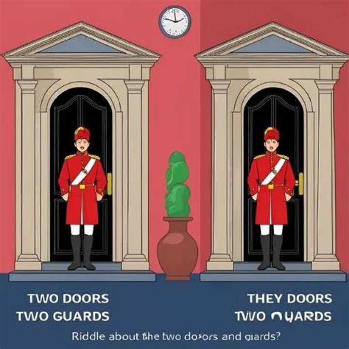 Are there two doors with two guards and one lies?