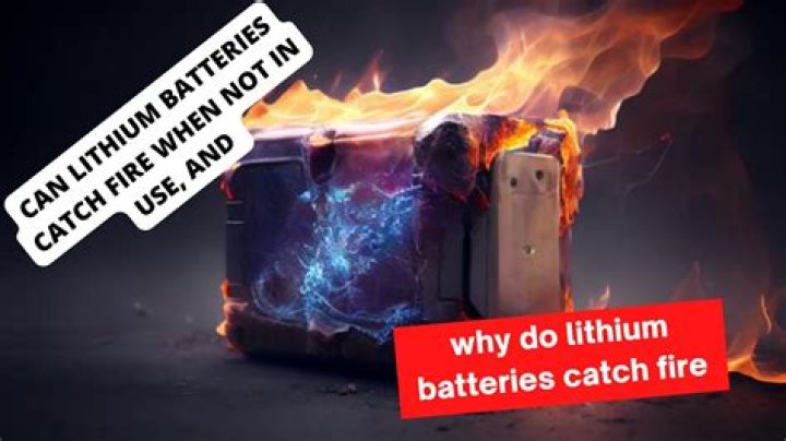Can a leaking battery catch fire?