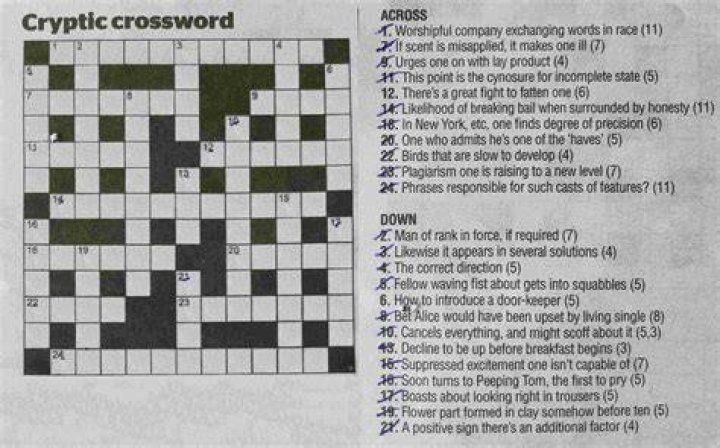 Can computers solve cryptic crossword?