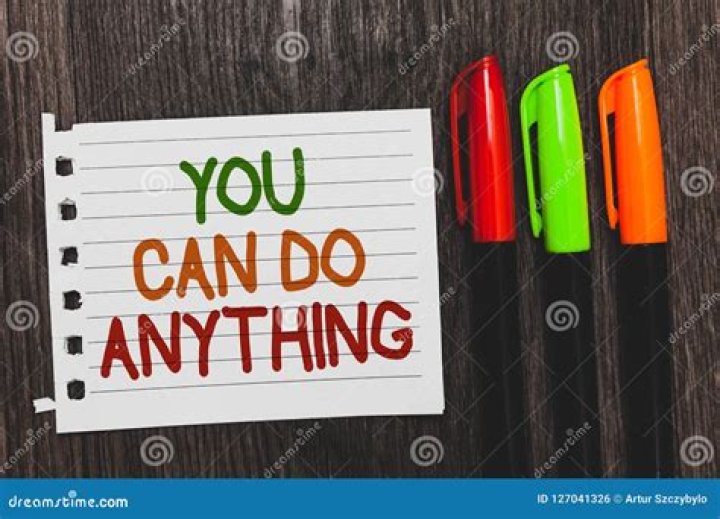 Can Do Anything meaning?