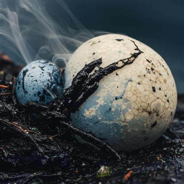Can eggs damage a house?