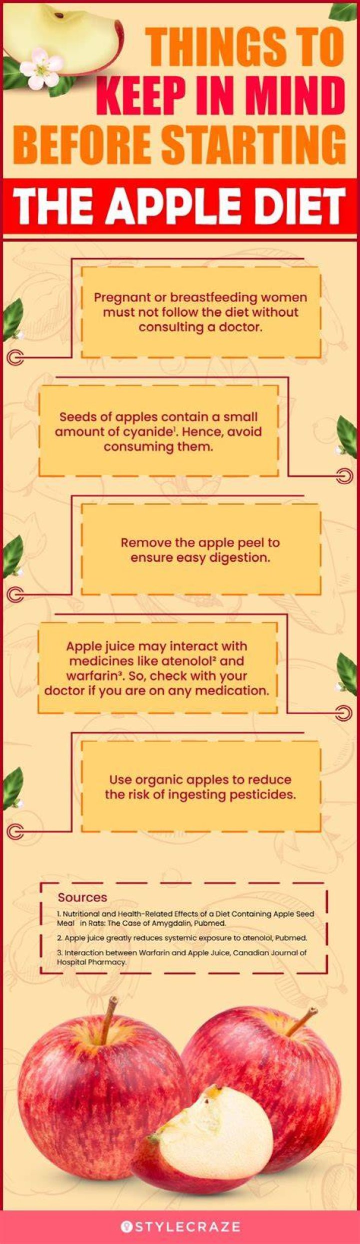 Can I eat apple after eating egg?