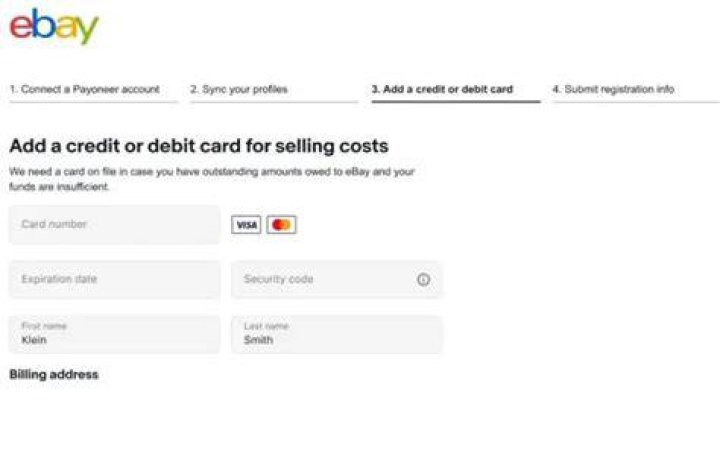 Can I have 2 eBay accounts with the same Payoneer?