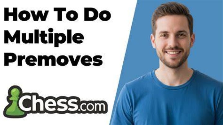 Can I make multiple premoves in Lichess?