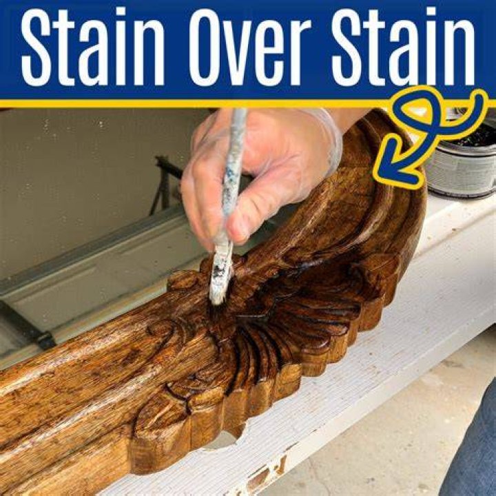 Can I stain over stain without sanding?