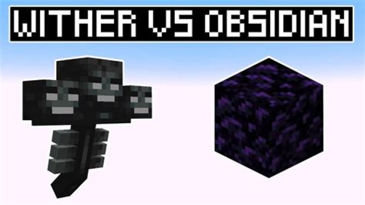 Can Java wither break obsidian?