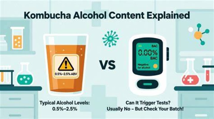 Can kombucha show up on a breathalyzer?