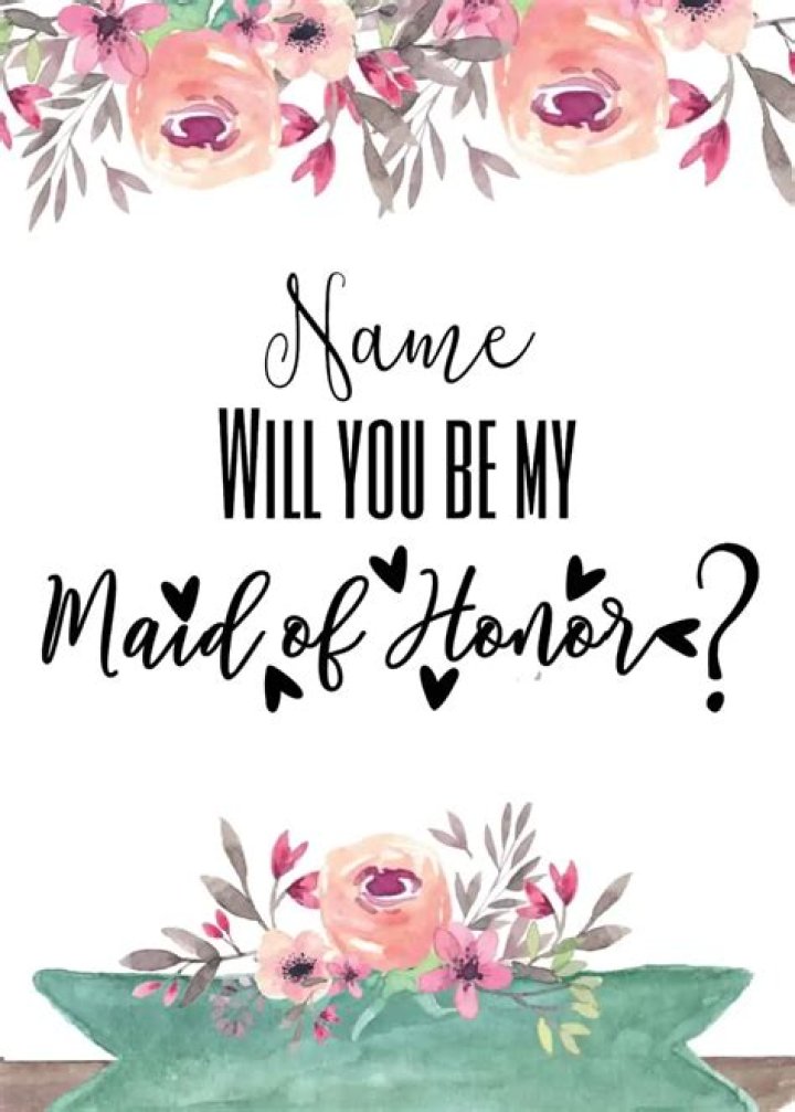Can my niece be my maid of honor?