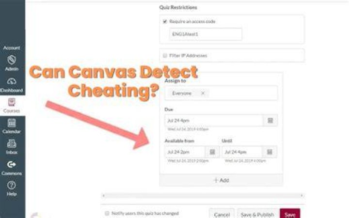 Can quizzes detect cheating?