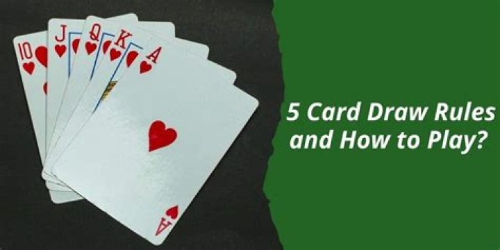 Can two people play 5 card Draw?