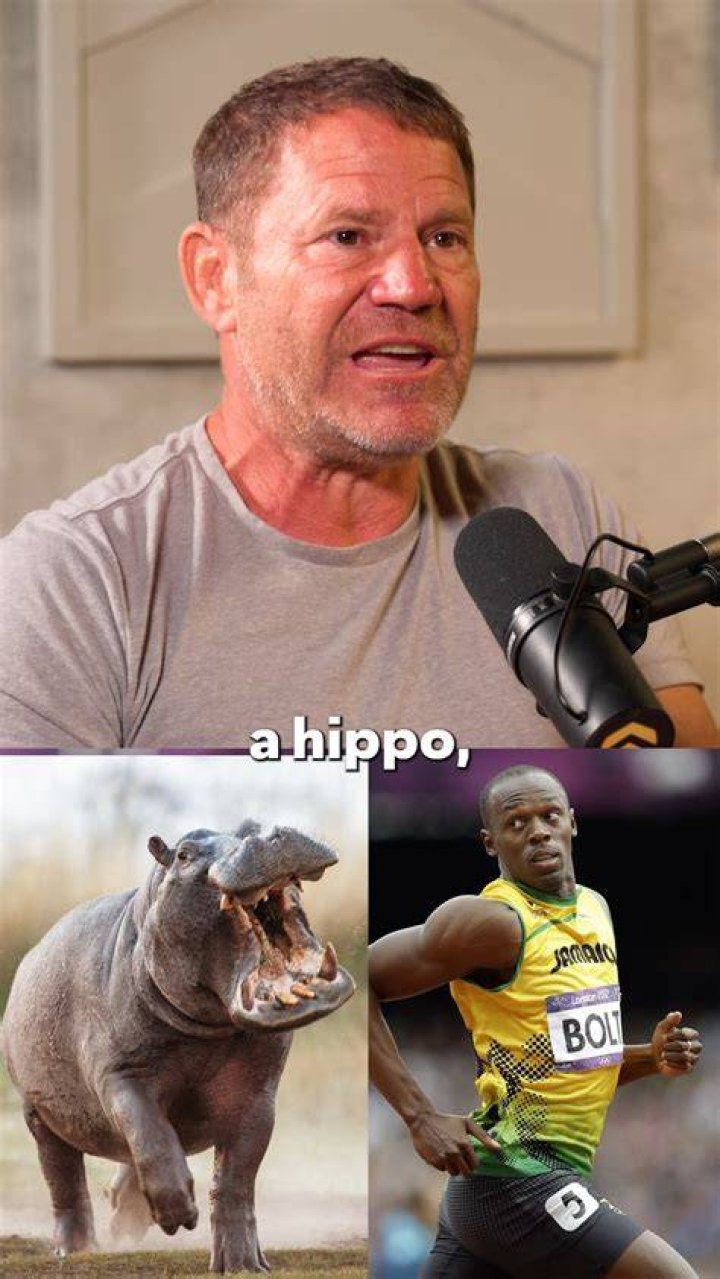 Can Usain Bolt outrun a hippo?