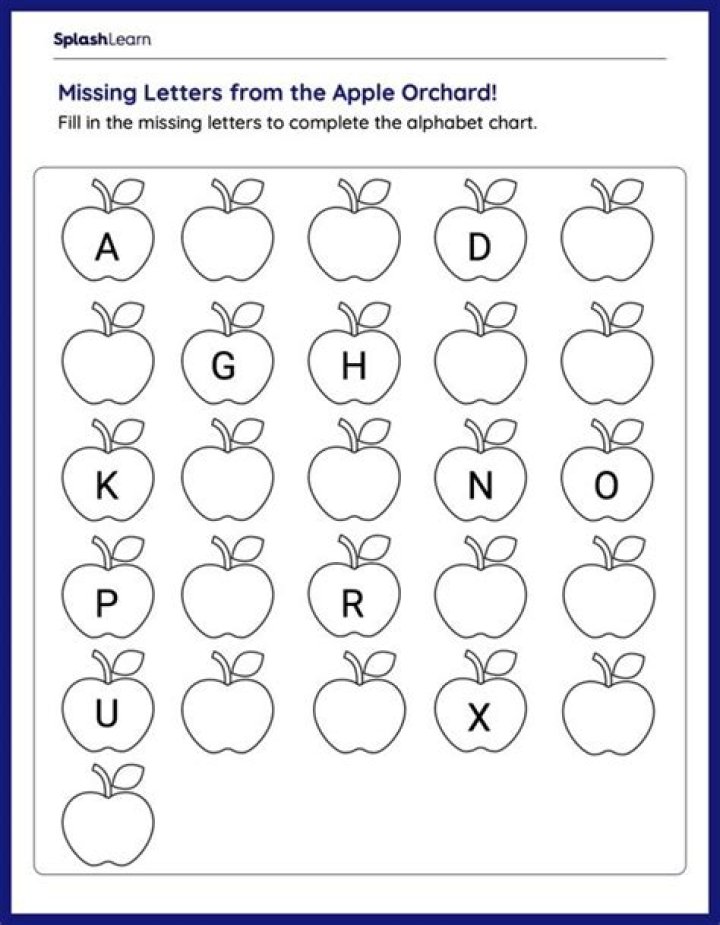Can you find the missing letter in the sequence?