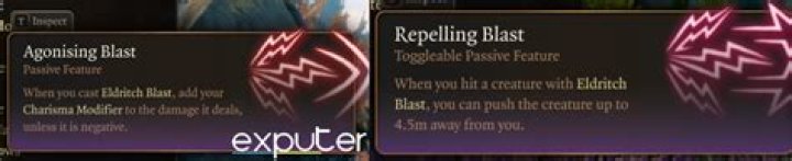 Can you get agonizing blast with Eldritch adept?