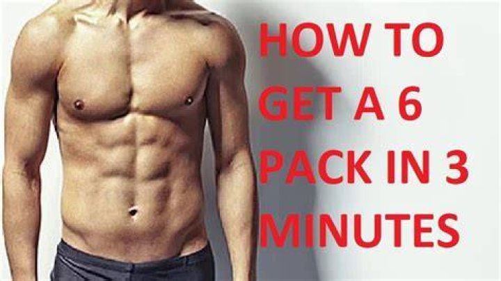 Can you get six pack from running?