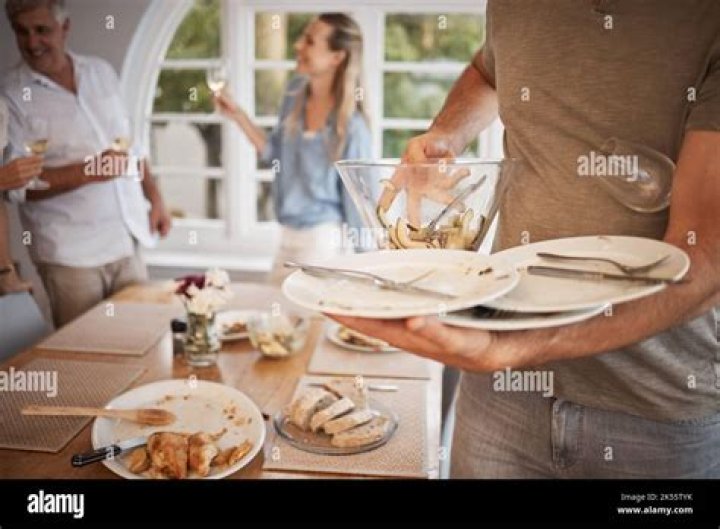 Can you give me a clearing the table?
