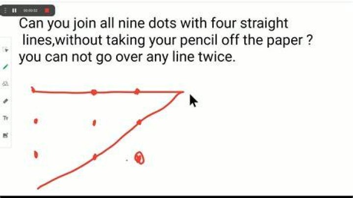 Can you join all nine dots?