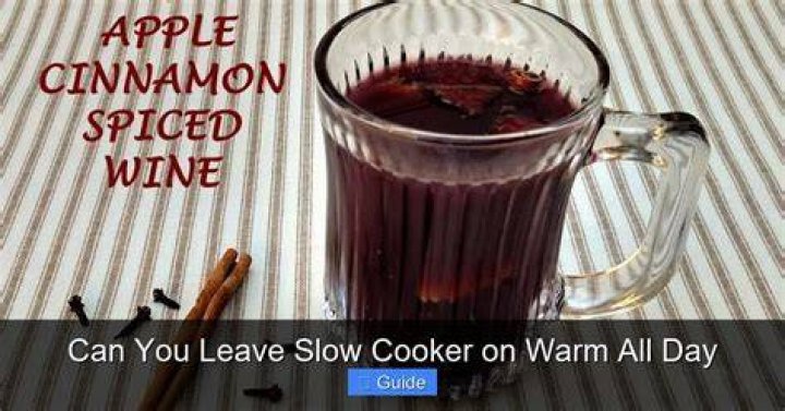 Can you leave slow cooker on all day?