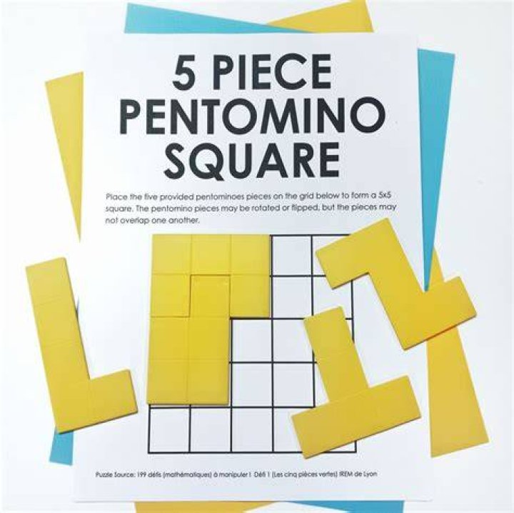 Can you make a square with pentominoes?