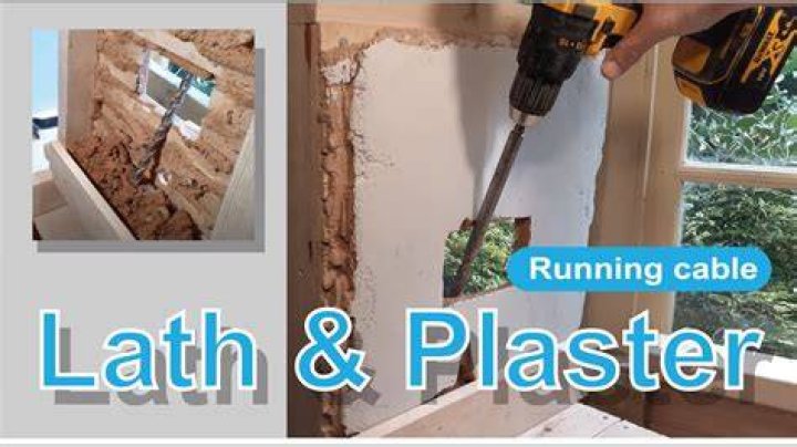 Can you plaster over electrical wires in connectors?