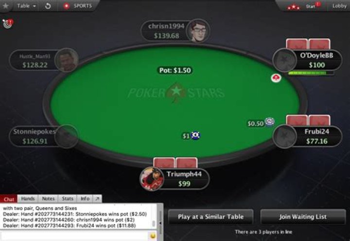 Can you watch tables on PokerStars?