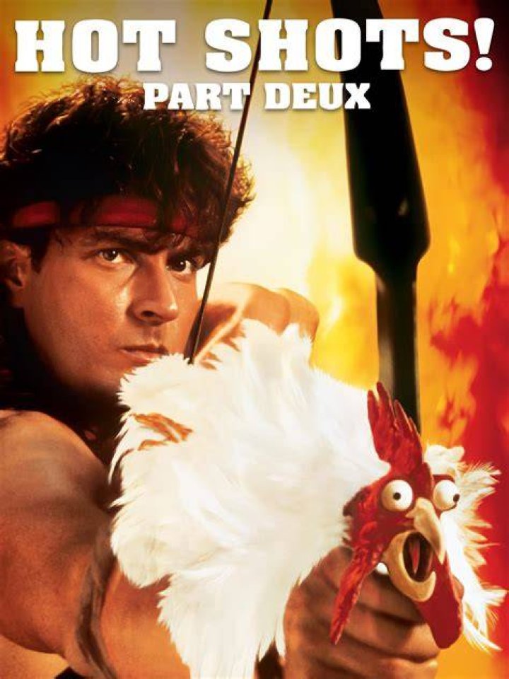 Did Charlie Sheen bulk up for Hot Shots Part Deux?