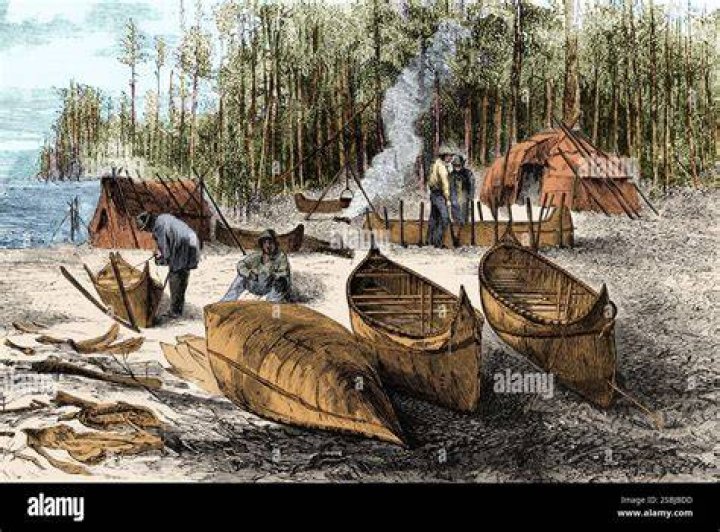 Did Native Americans use birch bark as paper?