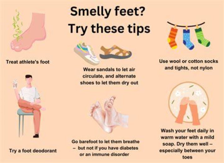 Do feet smell more without socks?