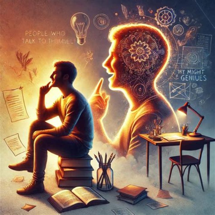 Do people who talk to themselves have higher intelligence?