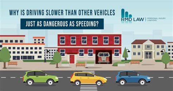 Do slow drivers cause more accidents?