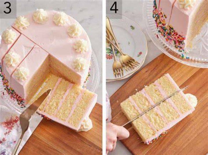Do you cut cake in half hot or cold?