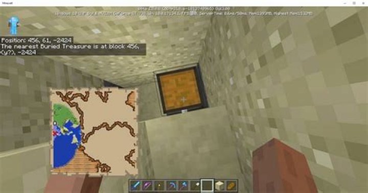 Do you have to dig for treasure in Minecraft?