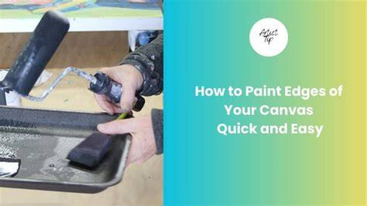 Do you paint the edges of a painting?