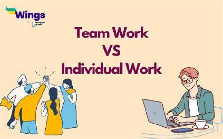 Do you prefer to work individually or in a team?