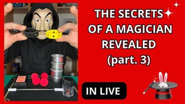 Does a magician reveal his secrets?