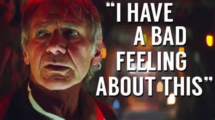 Does BB-8 say I have a bad feeling about this?