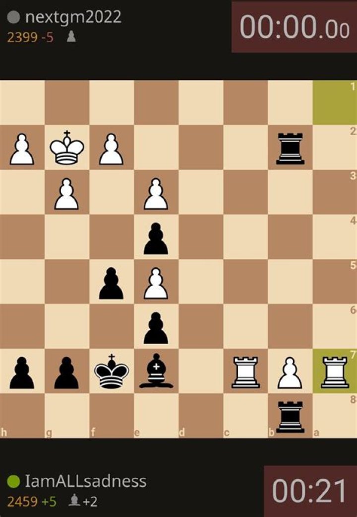 Does Black usually lose chess?
