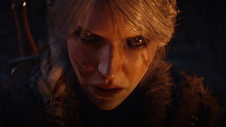 Does Ciri have blue or green eyes?