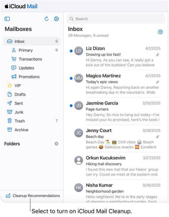 Does Clean Email work with iCloud?