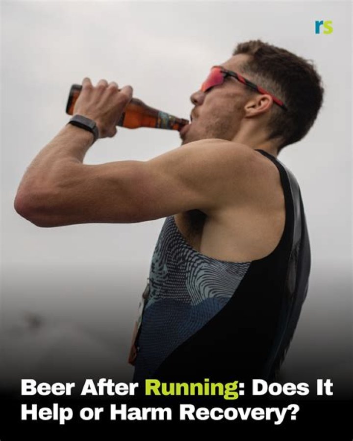Does drinking beer affect running?