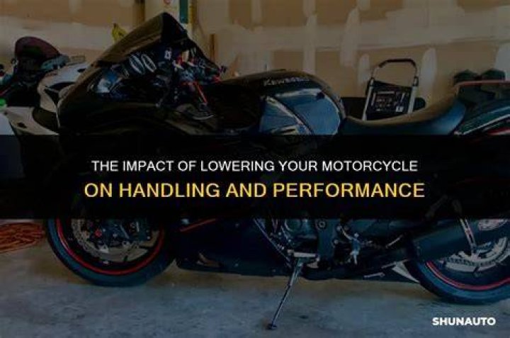 Does lowering your bike affect handling?
