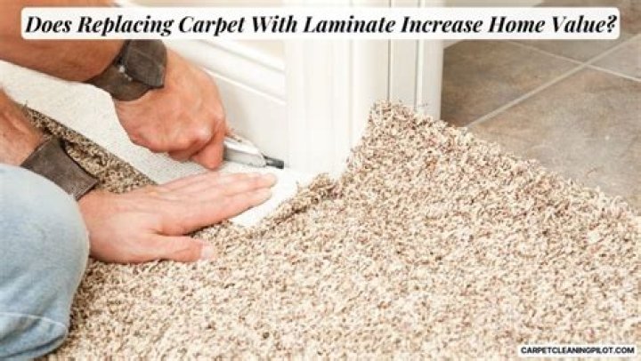 Does replacing carpet with laminate increase home value?