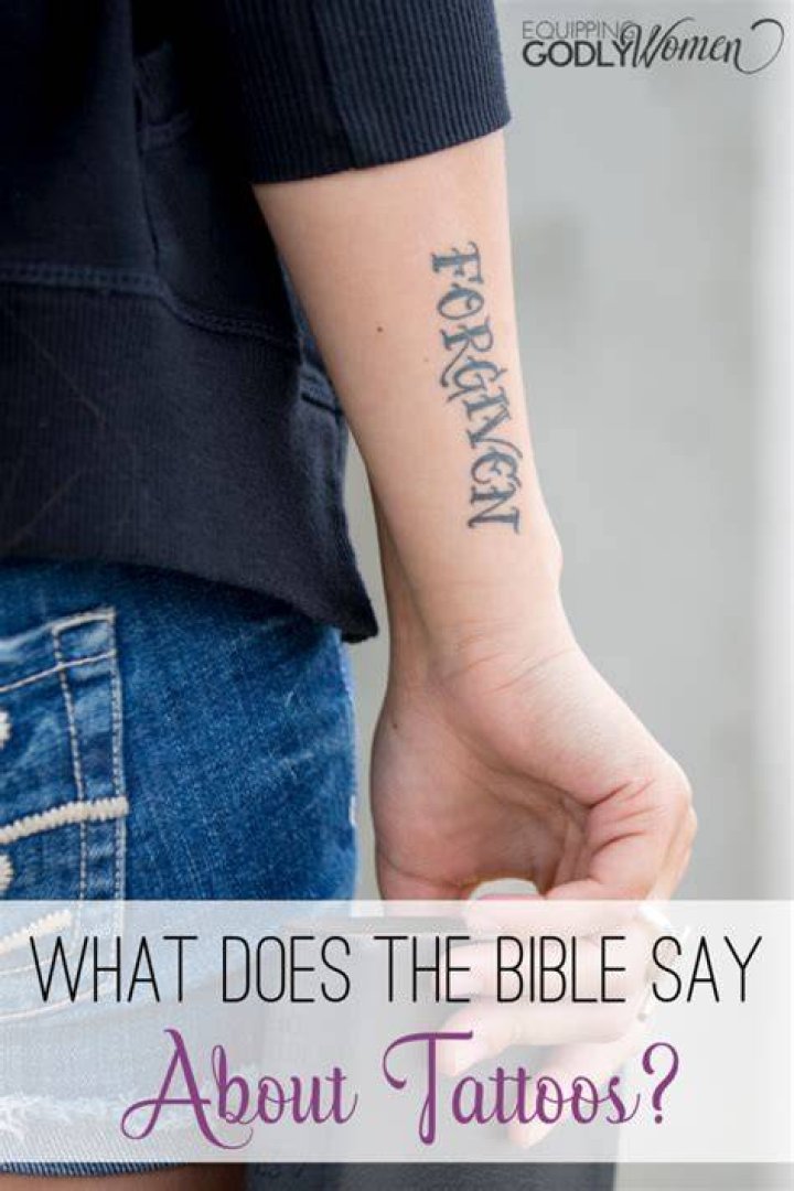 Does the Bible talk about tattoos?