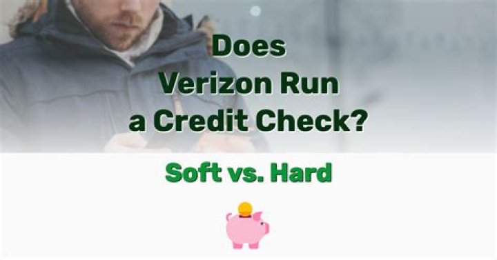 Does Verizon run a credit check?