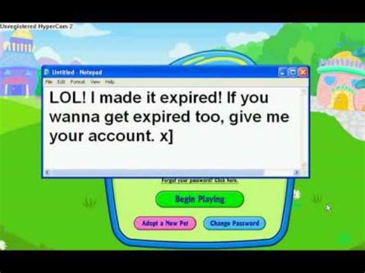 Does Webkinz accounts expire?