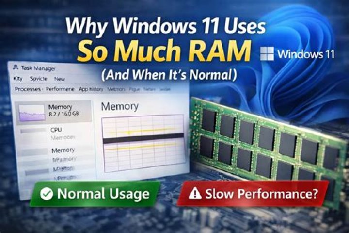 Does Windows 11 use more RAM than 10?